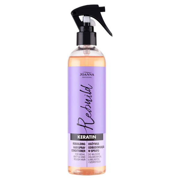 Joanna Professional Keratin Regenerating Conditioner Spray for Brittle and Rough Hair 300ml