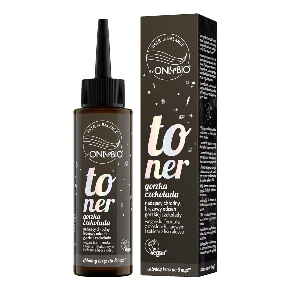 OnlyBio Hair in Balance Toner Dark Chocolate 100ml