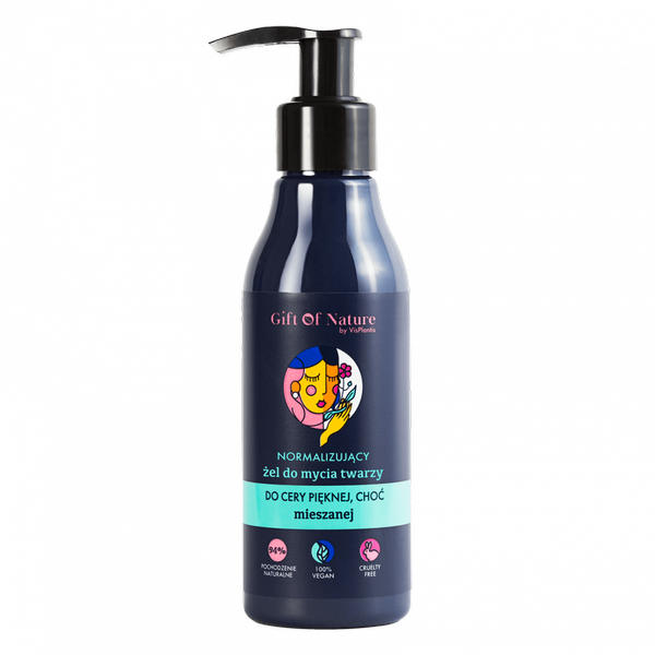 Gift of Nature Normalizujący Żel Do Mycia Twarzy Do Cery Mieszanej 150ml