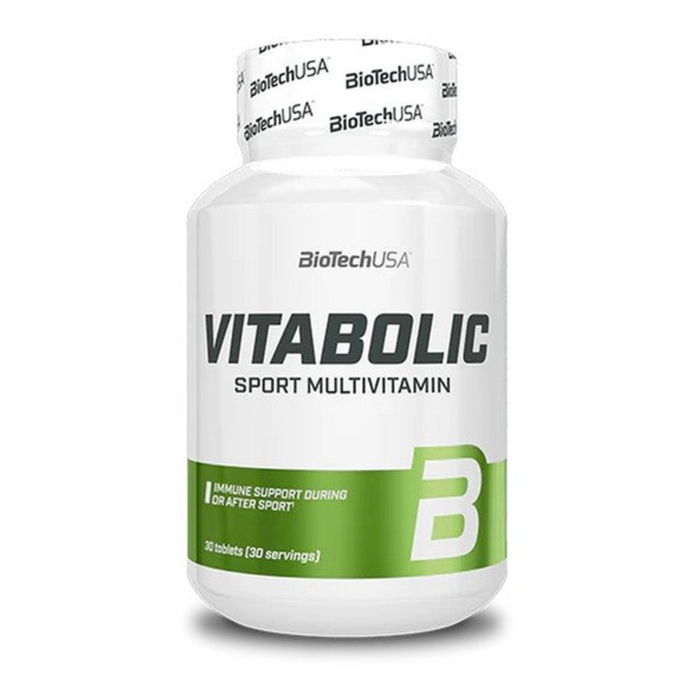 BioTechUSA Vitabolic Multivitamin and Mineral Complex for Athletes for Immunity and Energy 30 Tablets