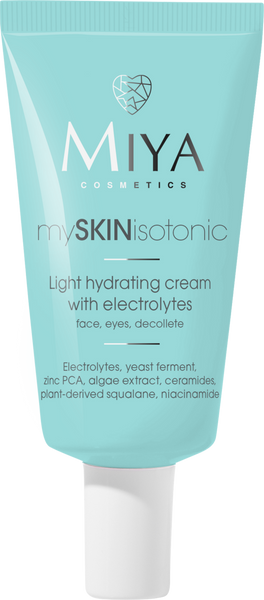 Miya mySKINisotonic Krem Nawadniający z Elektrolitami dla Tłustej Skóry