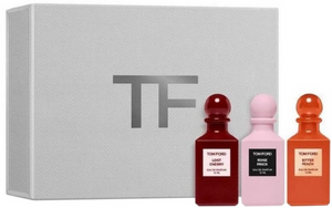 Tom Ford Private Blend Mini Decanter Gift Set 12ml Rose Prick EDP + 12ml Lost Cherry EDP + 12ml Bitter Peach EDP