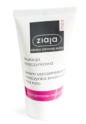 Ziaja Med Naczynkowa Krem Uszczelniający Naczynka Krwionośne Na Noc 50ml