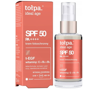 Tolpa Ideal Age SPF 50 Sun Protection Cream Anti Photoaging Face And Eye 30ml