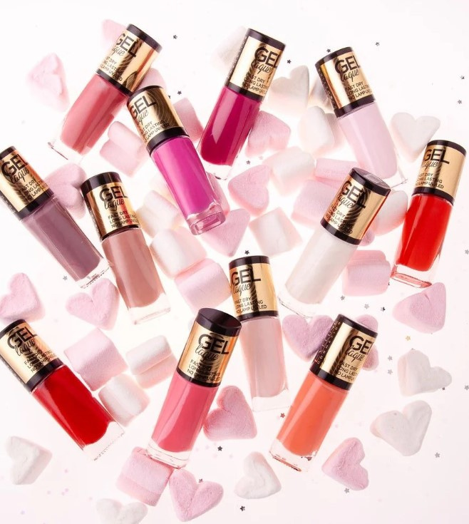 Eveline Gel Laque Nail Polish Żelowy Lakier do Paznokci Nr 308 8ml