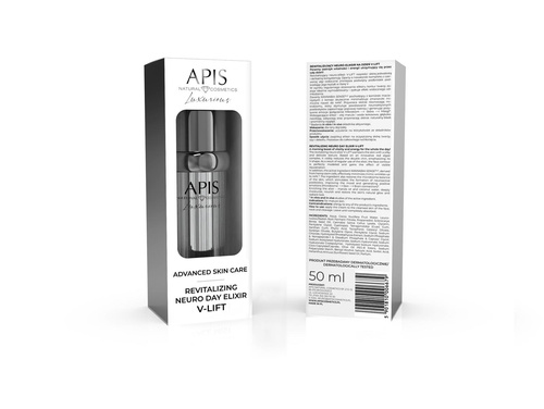 Apis Luxurious Advanced Skin Care Rewitalizujący Neuro-Eliksir do Twarzy na Dzień V-Lift 50ml
