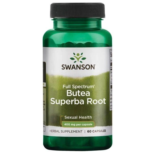 Swanson Full Spectrum Butea Superba Root 400mg 60 Capsules
