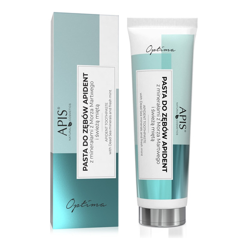 Apis Optima Apident Toothpaste with Dead Sea Minerals and Fresh Mint 100ml