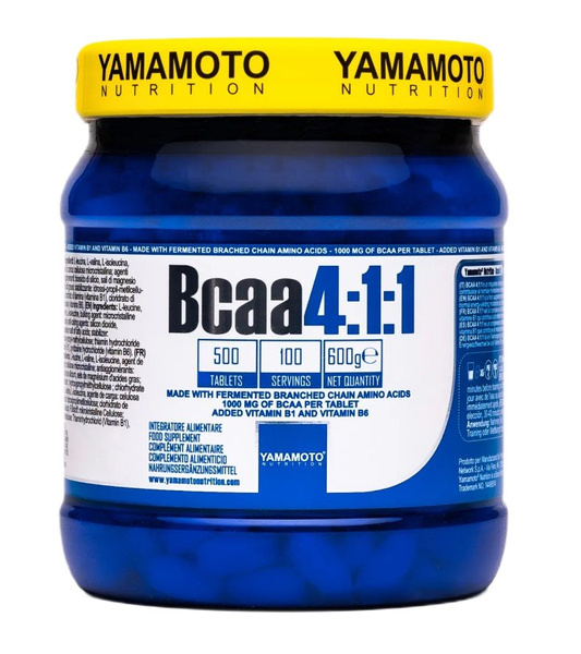 Yamamoto Nutrition BCAA 4:1:1 - 500 tablets