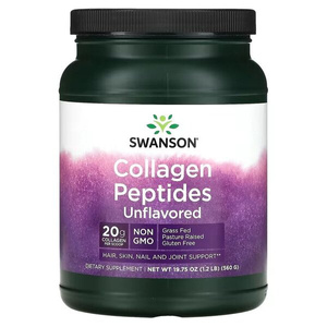 Swanson Collagen Peptides Kolagen Wspomaga Zdrowie Kości i Stawów 560g