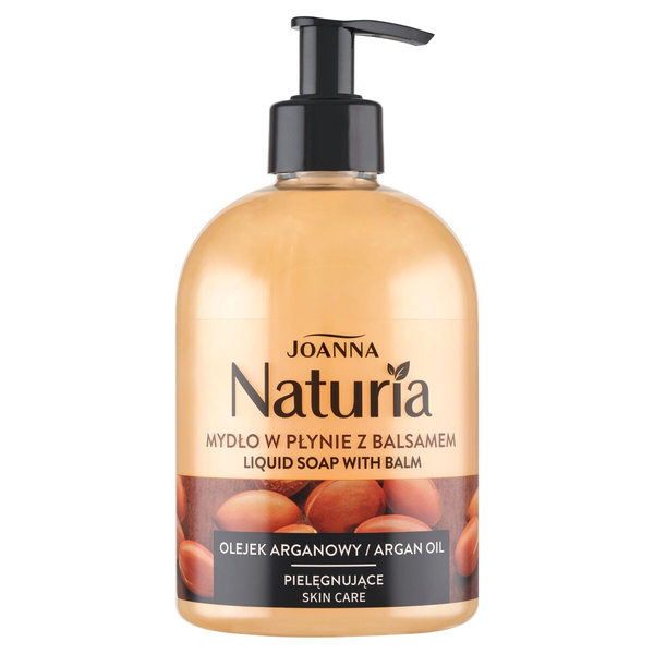Joanna Naturia Care Liquid Soap with Argan Oil Balm 500ml