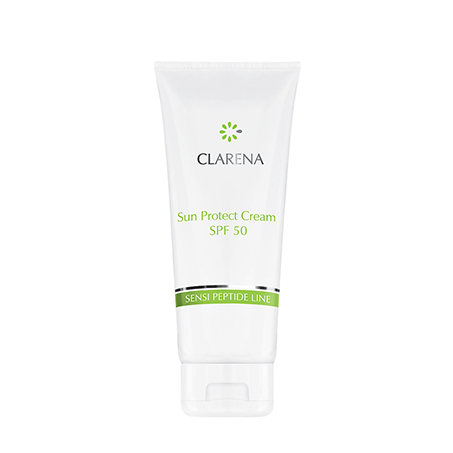 Clarena Sensitive Line All-Year Face Cream with SPF50 Filter for Sensitive and Capillary Skin 30ml