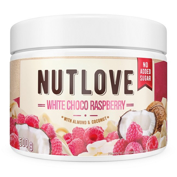 Allnutrition Nutlove White Choco Raspberry Spread 500g