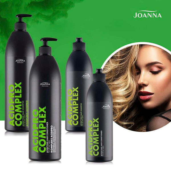 Joanna Professional  AcidPro Complex Zakwaszający Szampon dla Każdego Rodzaju Włosów 1000ml