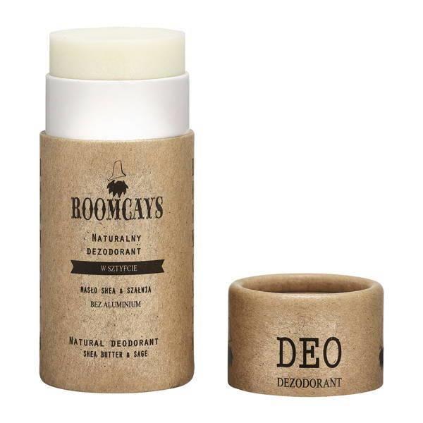 Roomcays Naturalny Dezodorant w Sztyfcie dla Mężczyzn w Tubie Papierowej 65ml