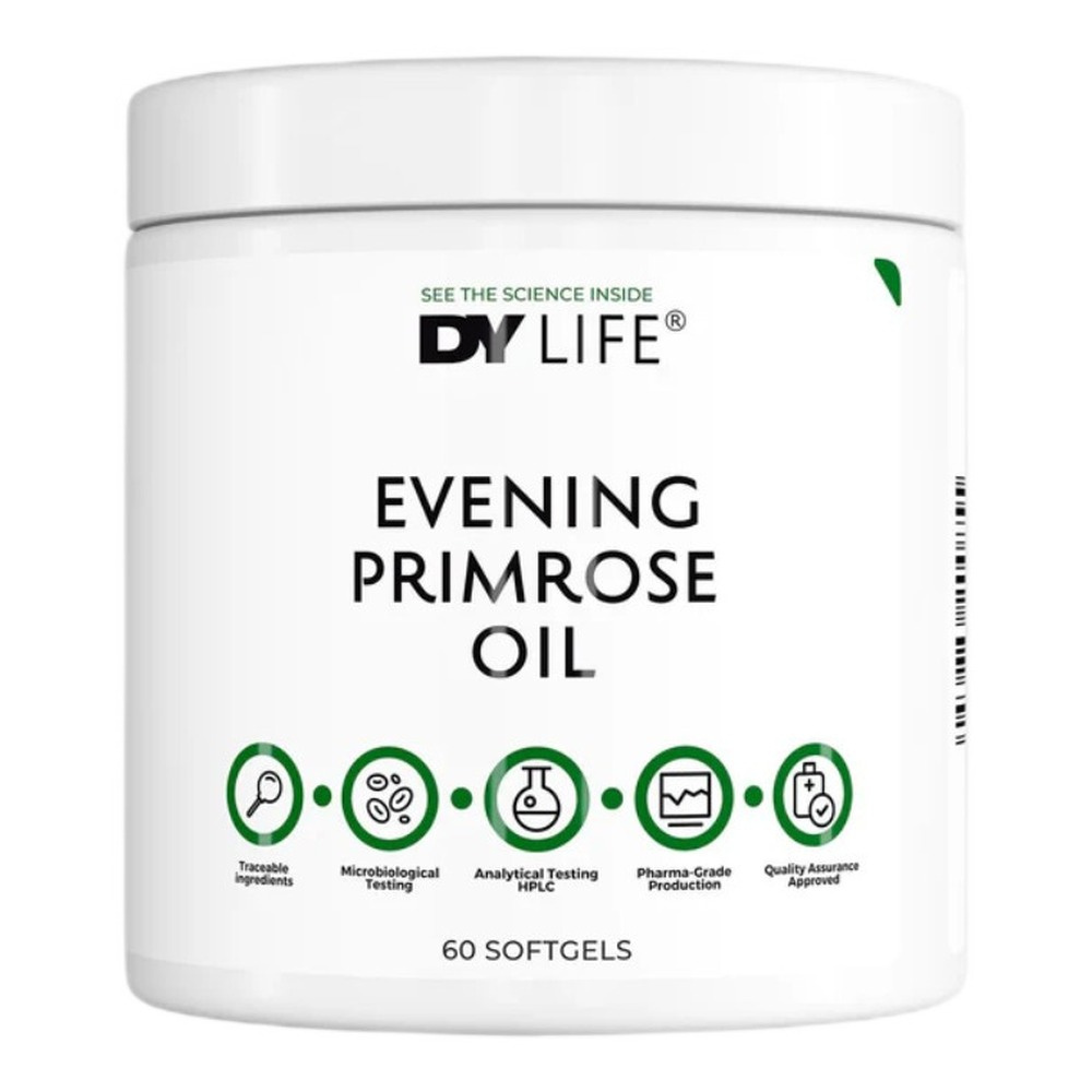 Dorian Yates DY LIFE Evening Primrose Oil 60 Softgels