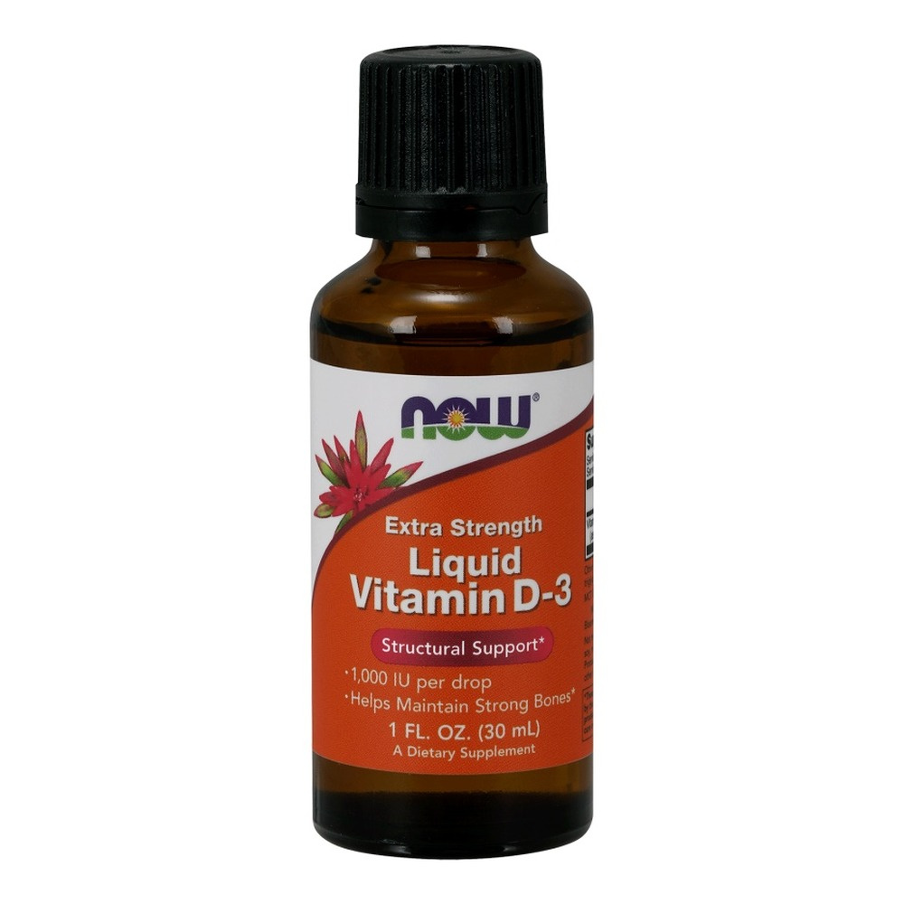 Now Foods Extra Strength Vitamin D-3 Liquid 1000 IU 30ml
