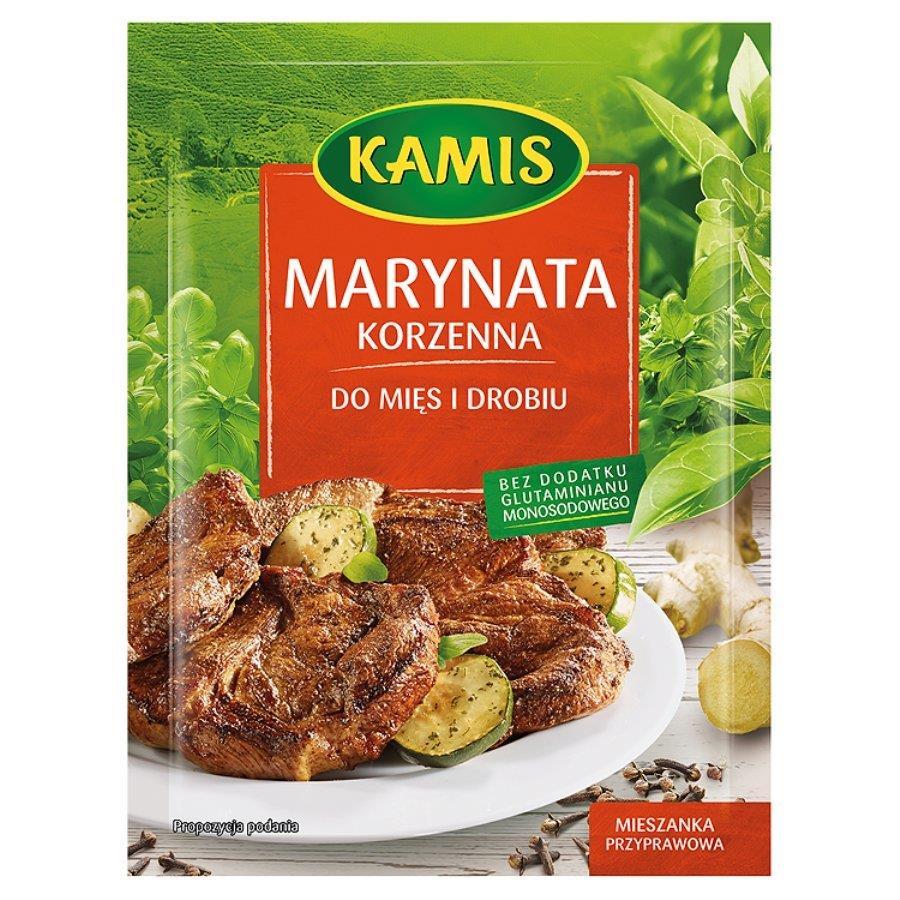 Kamis Marynata Korzenna do Mięs i Drobiu Mieszanka Przyprawowa 20g