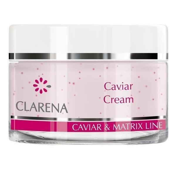 Clarena Caviar & Matrix Line Professional Lifting Cream with Pearl Glow for Mature Skin 50ml
