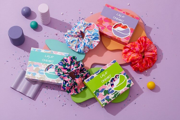 OnlyBIo X Plny Lala XL Hair Scrunchie - Romeo & Juliet Edition