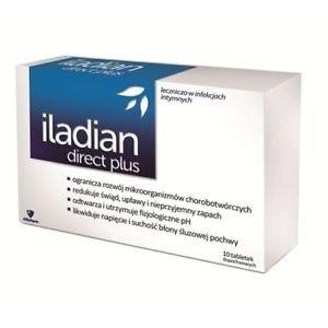 Iladian Direct Plus Tabletki Dopochwowe 10 Sztuk