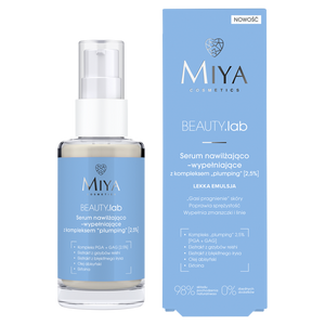 Miya BEAUTY.Lab Moisturizing and Filling Serum with Plumping Complex [2.5%] for All Skin Types 30ml