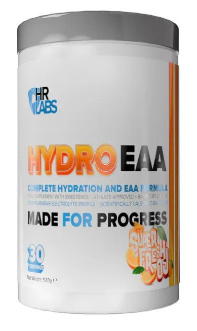 HR Labs HydroEAA Formuła EAA i Nawadniająca dla Sportowców Smak Pomarańczowy 540g