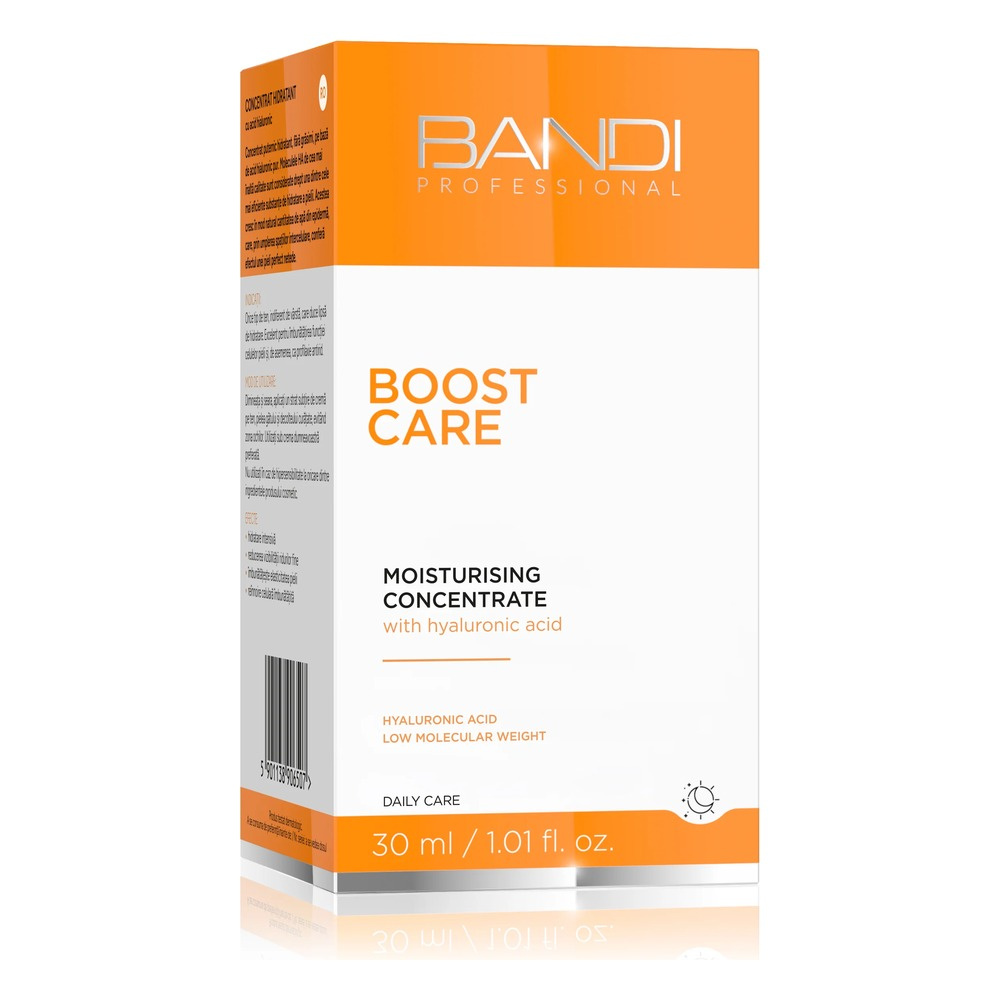BANDI Boost Care Koncentrat Nawilżający z Czystym Kwasem Hialuronowym 30ml
