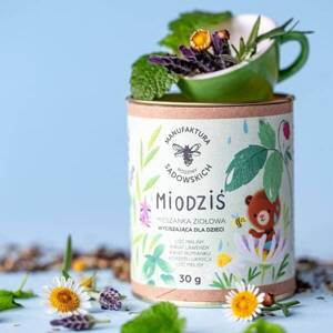 Pasieki Sadowskich Miodziś Herbatka Wyciszająca dla Dzieci 30g