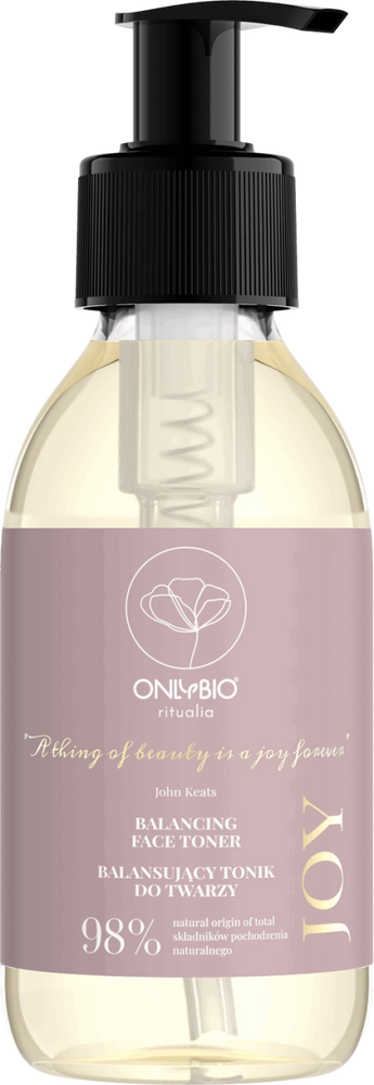 OnlyBio Ritualia Joy Balansujący Tonik do Twarzy na Bazie Hydrolatów 150ml