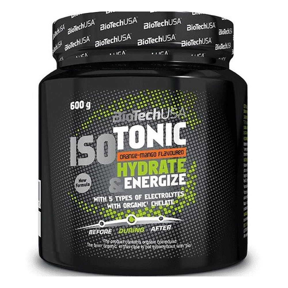 BioTechUSA IsoTonic Isotonic Drink Powder, Orange-Mango 600g