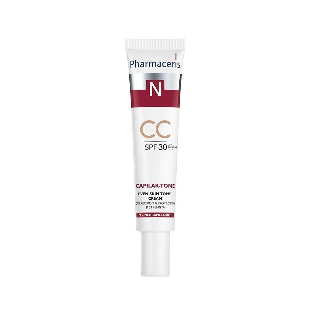 Pharmaceris N Capilar Tone Toning Cream CC SPF30 for Vascular Skin 40ml