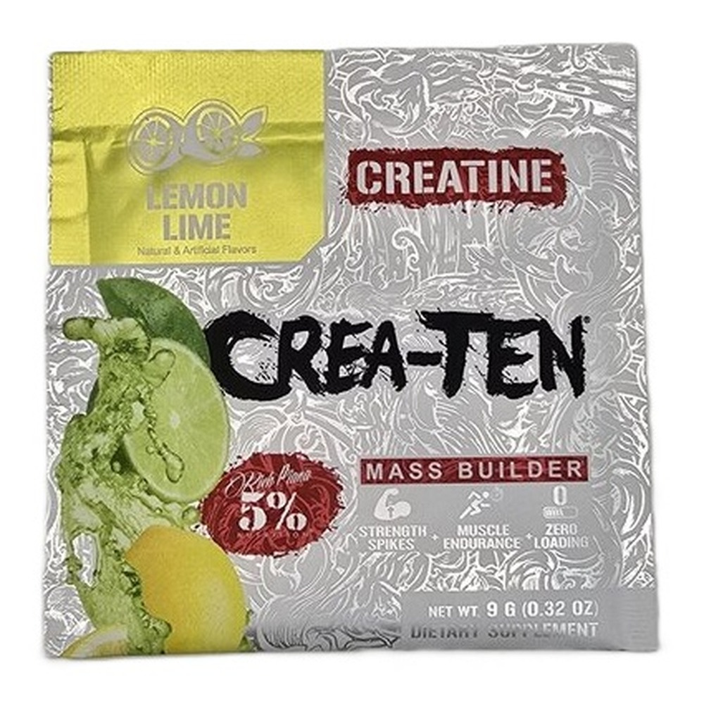 5% Nutrition Crea-TEN - Legendary Series Mieszanka Kreatyn w Proszku Cytryna i Limonka 9g