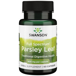 Swanson Full Spectrum Parsley Leaf 400mg 60 Capsules