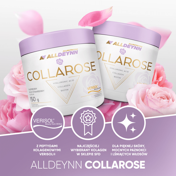 AllDeynn CollaRose Collagen Hydrolyzate Raspberry Wild Strawberry 150g