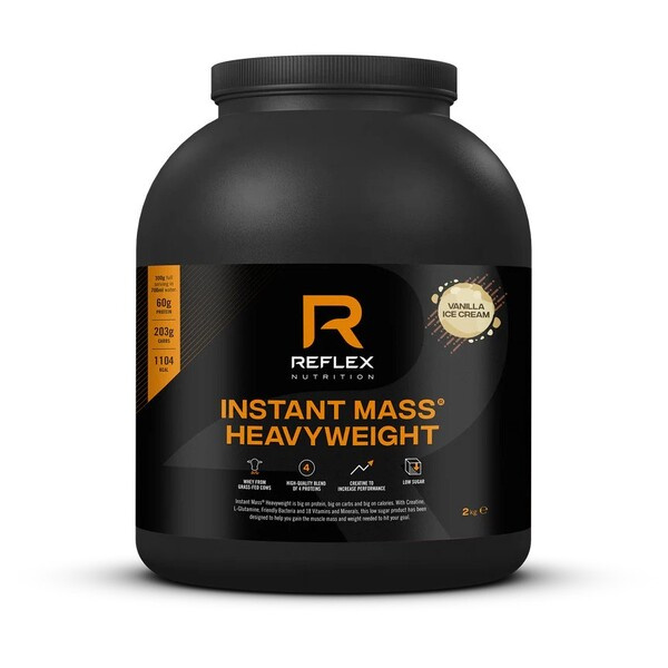 Reflex Nutrition Instant Mass Heavyweight, Vanilla Ice Cream - 2000g