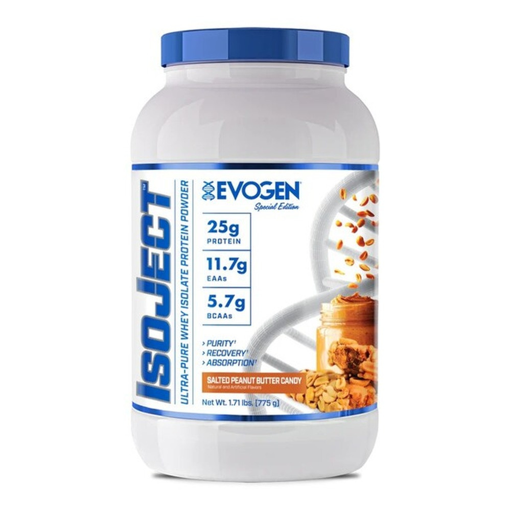 Evogen IsoJect Whey Protein Isolate, Salted Peanut Butter Candy 775g