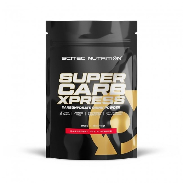 SciTec Super Carb Xpress, Raspberry Tea - 1000g