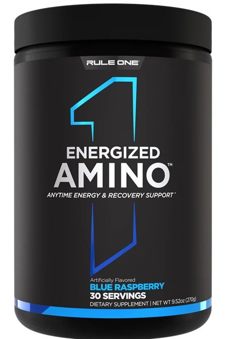 Rule One Energized Amino, Blue Raspberry - 270g