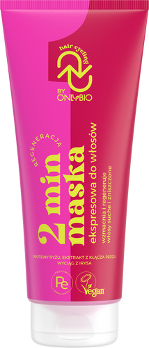 OnlyBio Hair Cycling Regeneration 2 Minute Express Hair Mask 200ml