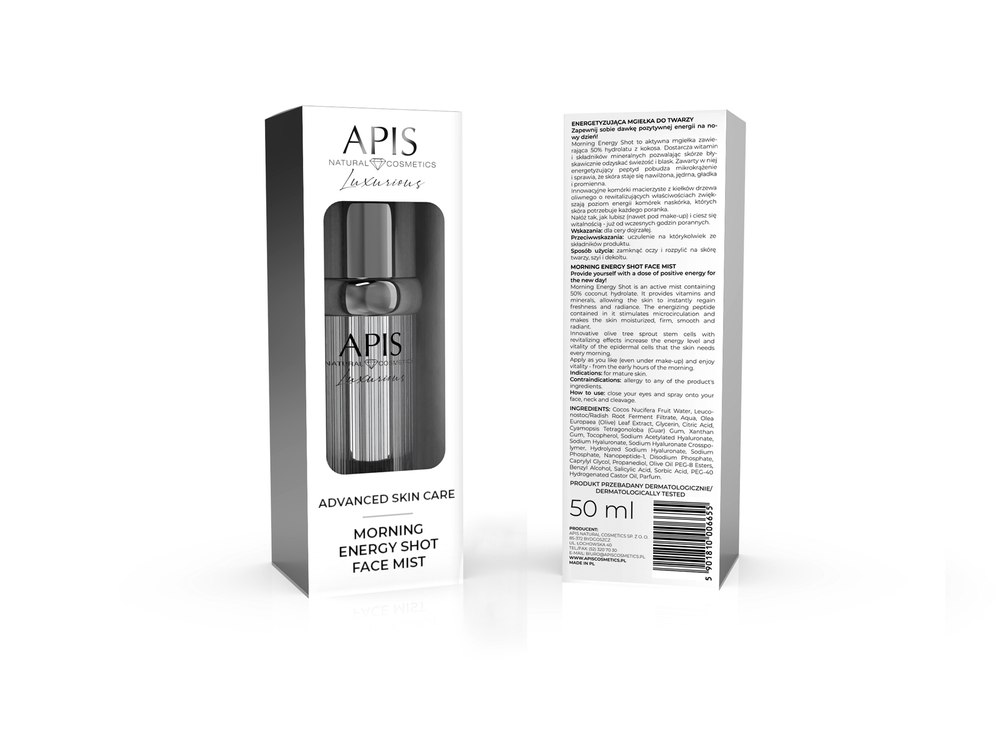 Apis Luxurious Energetyzująca Mgiełka do Twarzy dla Skóry Dojrzałej 50ml