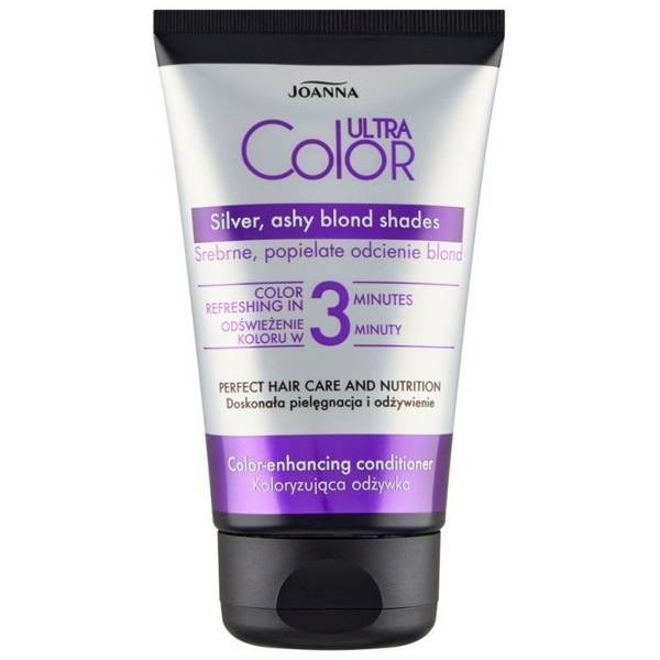 Joanna Ultra Color Hair Color-Enhancing Silver and Ash Blonde Shades 100g