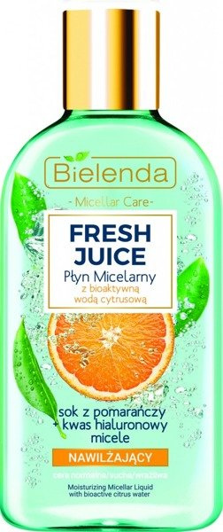 Bielenda Fresh Juice Moisturizing Micellar Liquid Orange 100ml