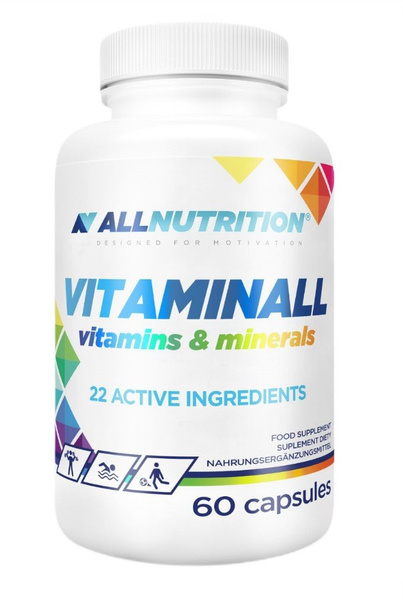 Allnutrition Vitaminall Vitamins and Minerals for Active People 60 Capsules