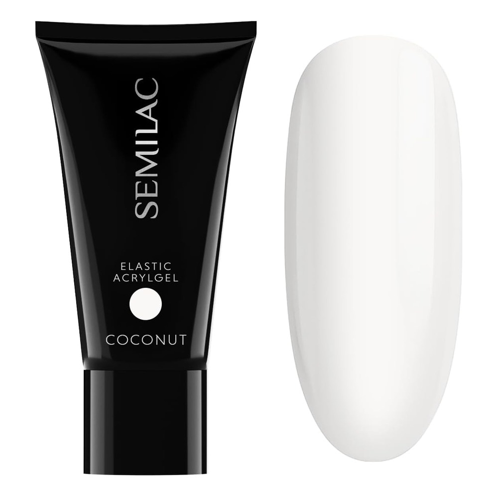 Semilac Elastic Acrylgel - Coconut 30g
