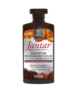 Farmona Jantar Brown Shampoo With Amber And Pigment For Brown &Auburn Hair 330ml