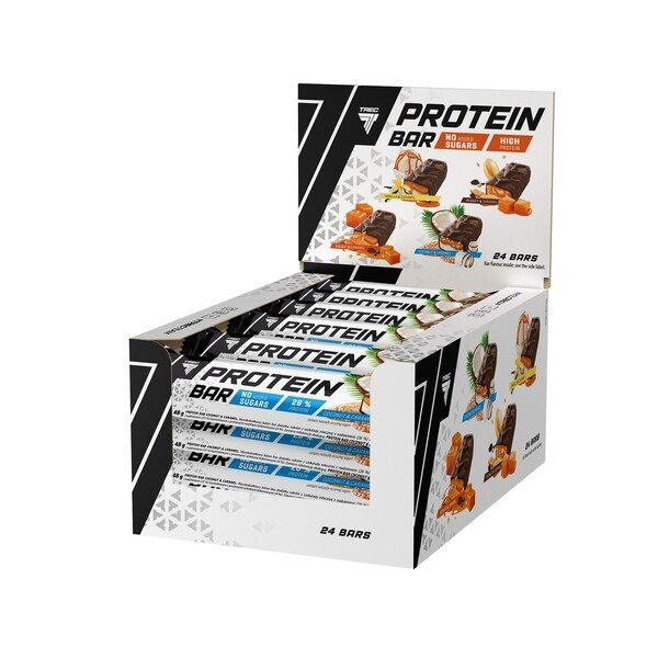 Trec Nutrition Protein Bar, Coconut & Caramel - 24 x 48g