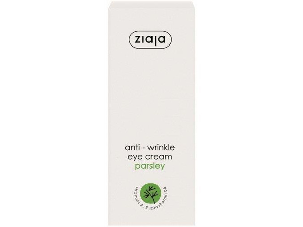 Ziaja Anti-wrinkle Cream for Eyes and Eyelids with Parsley Vegan 15ml
