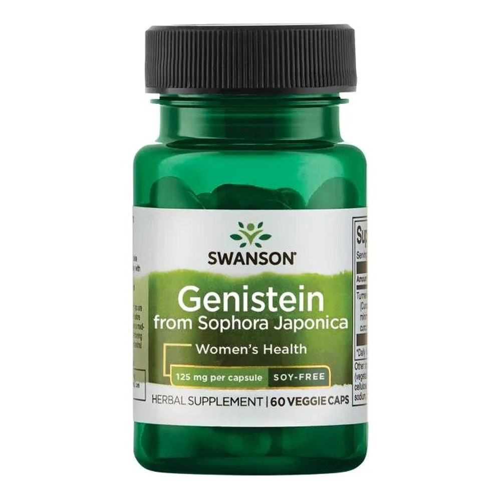 Swanson Genistein from Sophora Japonica 125mg 60 Vcapsules