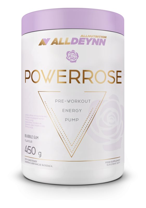 AllDeynn Powerrose Bubble Gum Formula for Women Strength and Energy 450g